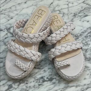 Matisse Women's Light Tan Braided Sandals